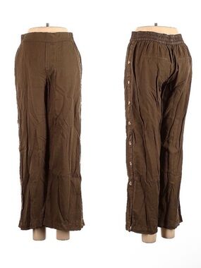 NWT PROJECT EVE 100% Lyocell Button Side Wide Leg Pants 28